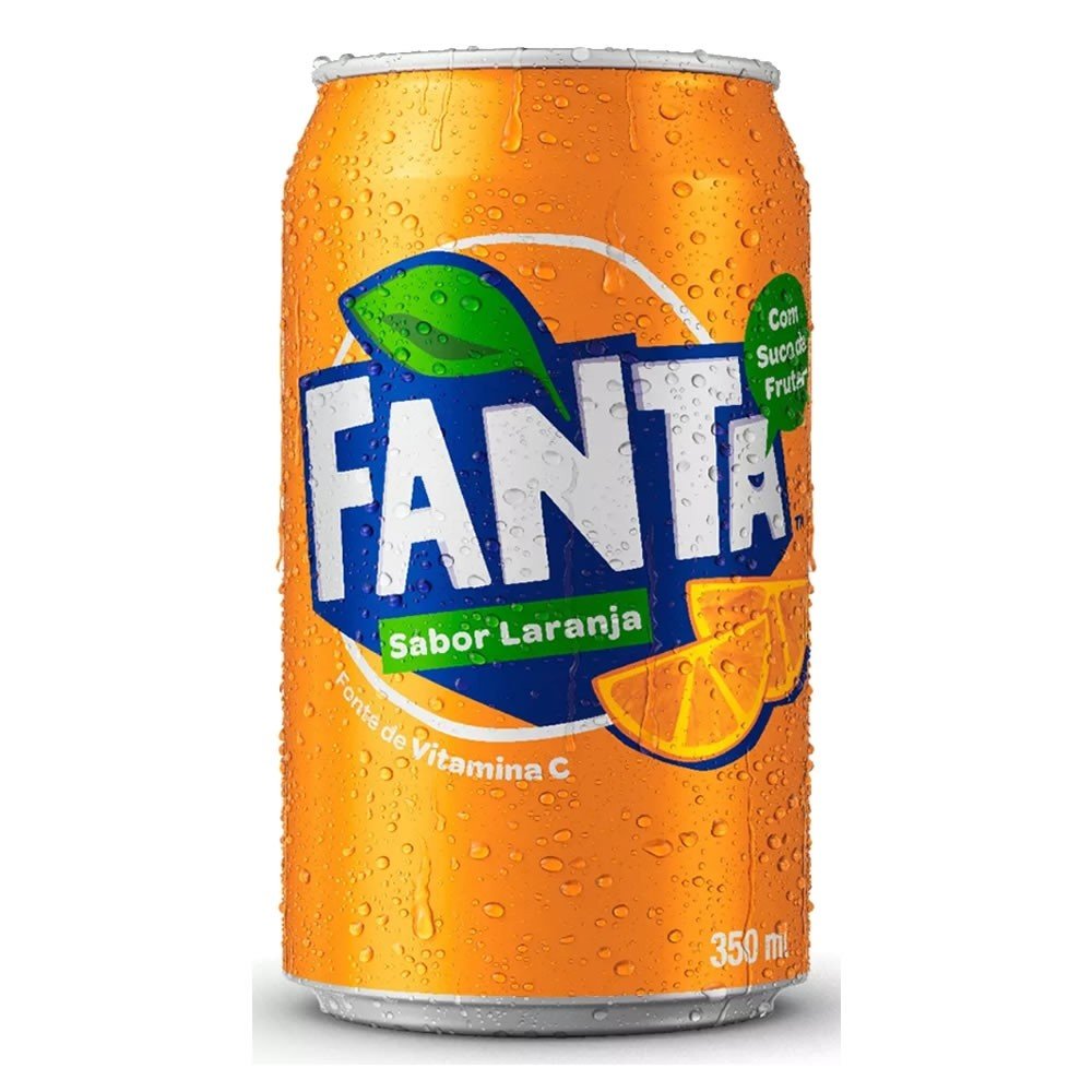 Fanta laranja lata
